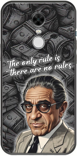 Brilliant Business Minds - Aristotle Onassis Задна корица Силикон Многоцветен (Redmi Note 4)
