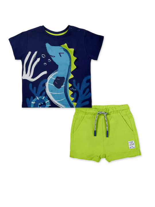 Kids' Set with Shorts Summer 2pcs Blue