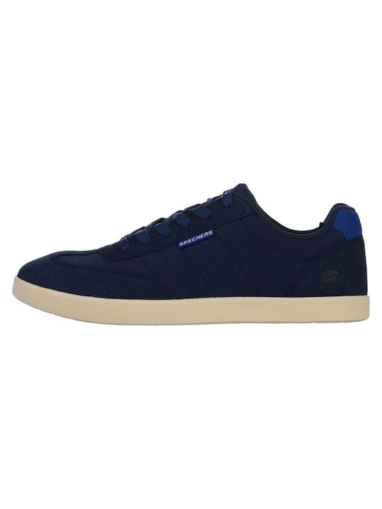 Skechers Placer Herren Sneakers Blau