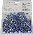 Bag with 1440 Blue Nail Rhinestones Zwarofski [40502103] (includes 2 pcs)