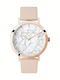 Christian Paul Herrenuhr Batterie mit Beige / Beige Lederarmband