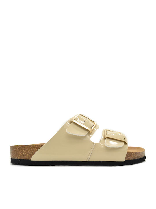 Tamaris Women's Flat Sandals in Beige Color