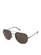 Ralph Lauren Unisex Sunglasses with Gray Metal Frame and Brown Lens PH3139 9429/3