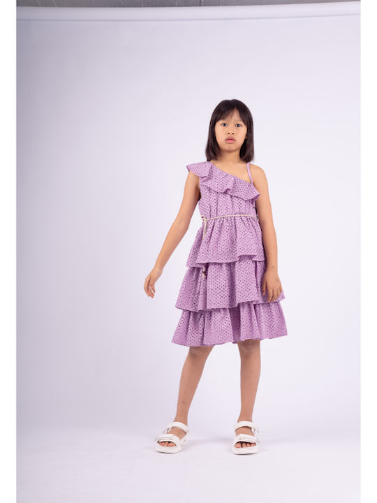 Evita Kids Dress Lila