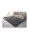 Heinner Shaggy Rectangular Rug Shaggy Black