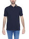 Suns Herren Kurzarmshirt Polo Blau