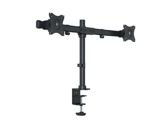 Multibrackets Halterung Auf dem Schreibtisch für 2 Monitore bis 27" mit Arm (MB-3309)