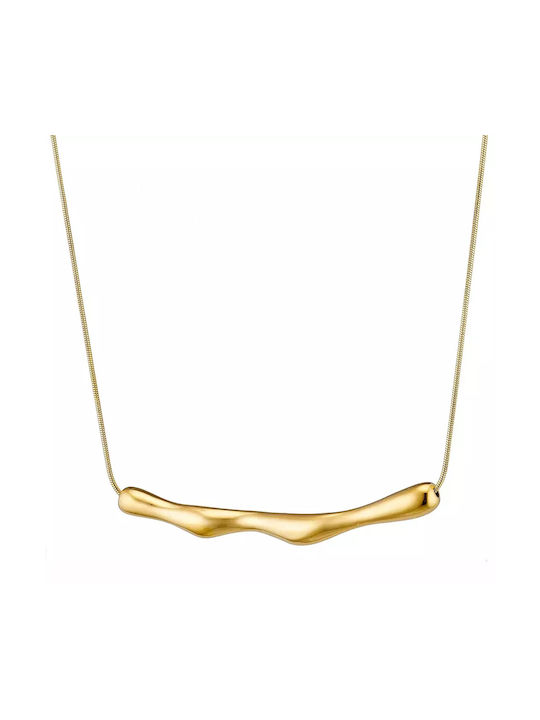 Gold-Plated Steel Necklace