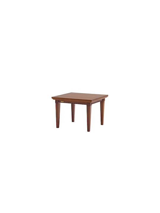 Square Side Table Treviso Wooden Cherry Tree L70xW70xH50cm