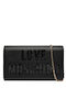 Moschino Damen Tasche Schulter Schwarz