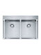 Franke Box 220-36-36 Tl Chiuvetă De Bucătărie Drop-In Inox Periat L77xL51cm Argintie