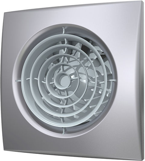 Era De perete Ventilator de Baie 125mm Gri