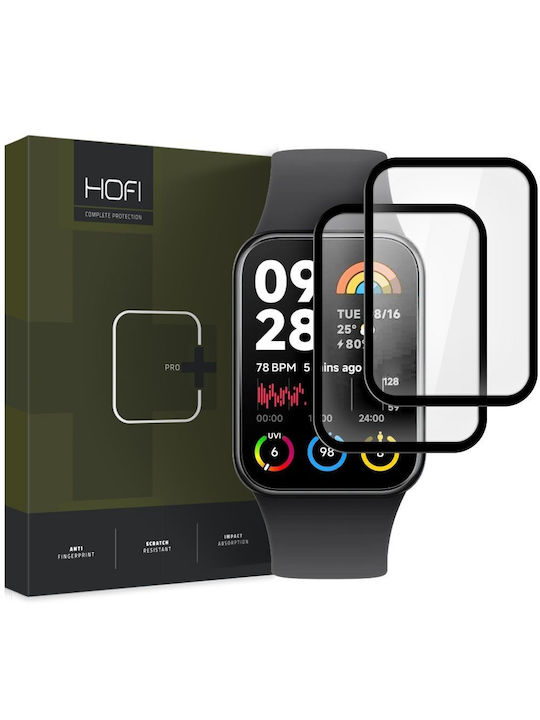 Hybrid Glass Hofi Hybrid Pro+ 2-pack Xiaomi Smart Band 8 Pro Black