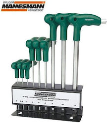 Mannesmann Set mit 9 Torx-Schlüsseln