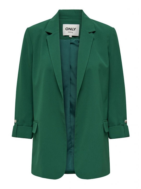 Only Blazer pentru femei Sacou Green