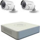 Hikvision Ολοκληρωμένο Σύστημα CCTV με 2 Κάμερες 1080p