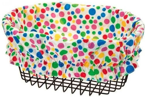 Υφασμα Για Καλαθι Ποδηλατου Αδιαβροχο Trendy Polka White