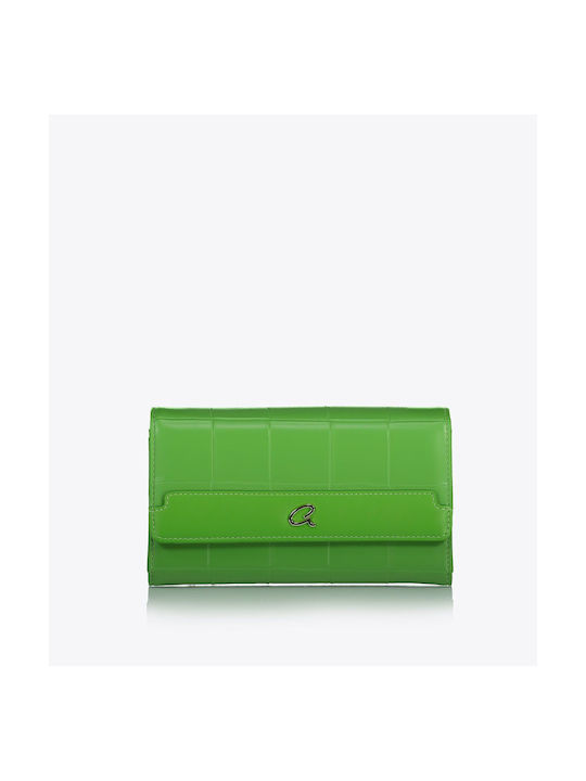 Axel Large Women's Wallet Green