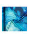 Blau Passion Musselin 150cm