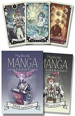 Mystical Manga Tarot Barbara Rann Moore Publications,u.s