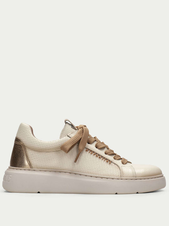 Hispanitas Sneakers Beige - Gold