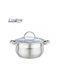 Heinner Amira Tiefer Edelstahl-Topf 4.7Es / 12.5cm