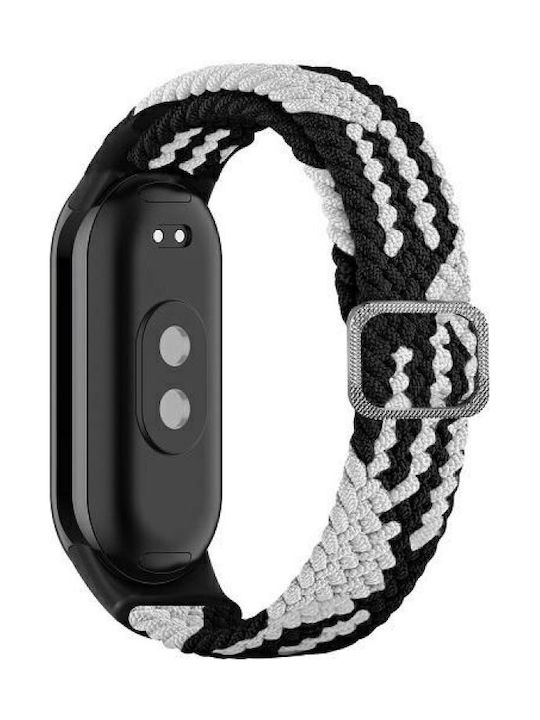 Beline Λουράκι Υφασμάτινο Μαύρο (Smart Band 8 / Smart Band 9 / Smart Band 10)
