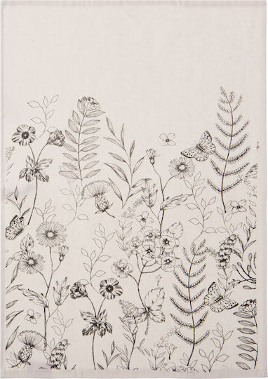 Nef-Nef Homeware Geschirrtuch aus 100% Baumwolle in Ecru Farbe 40x60cm