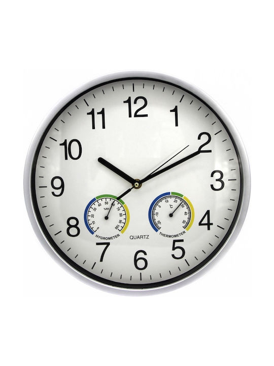 Wall Clock White Ø30cm