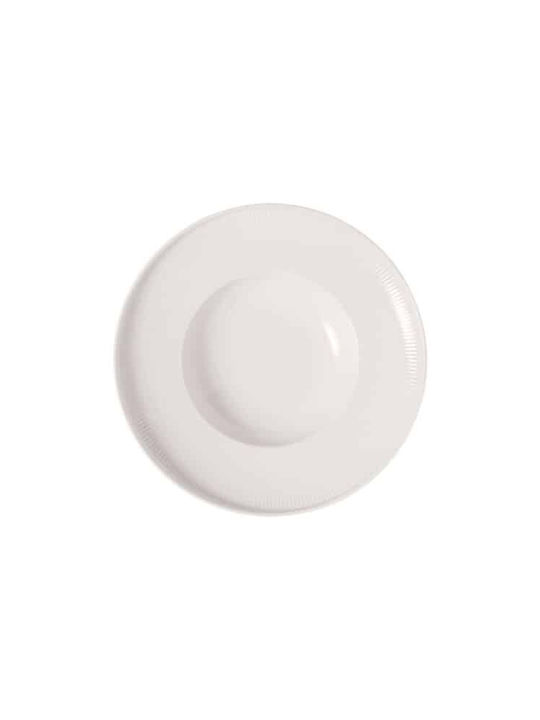 Villeroy & Boch Πιάτο Βαθύ από Πορσελάνη Λευκό με Διάμετρο 25cm