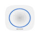 Hikvision Wireless Alarm Siren Baterie Indoor 110dB with Albastru Light 3.95x12.8cm