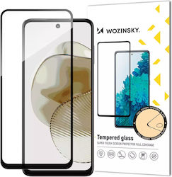 Wozinsky Full Face Tempered Glass Μαύρο (Motorola G7)