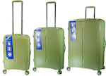 RCM Travel Bag Green with 4 Wheels