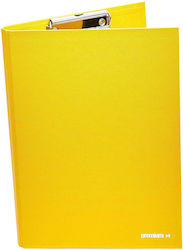 Premium Conference Paper Clip Folder for A4 Paper in Yellow
