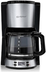 Alpina Appliances Filter Coffee Machine 1000W Alpina Appliances Filter Coffee Machine 1000W