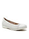 Damen Ballerinas in Weiß Farbe