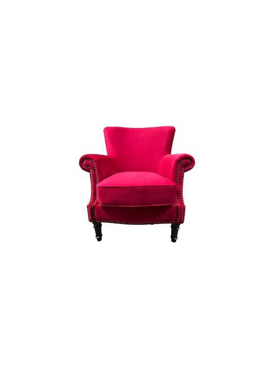 Sessel Samt Rosa 82x86x90cm