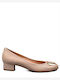 Mourtzi Leder Pumps Beige