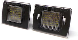 Φώτα Πινακίδας 12V για Mercedes-Benz GLC / GLE / A Class / B Class / C Class / GLA / Vito Mercedes 2τμχ
