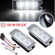 Diederichs LED светлини за регистрационен номер Canbus с 3 мощни светодиода за VW Golf / Polo / Scirocco / Passat / Beetle / Lupo Canbus комплект 2 броя / Ca-012219