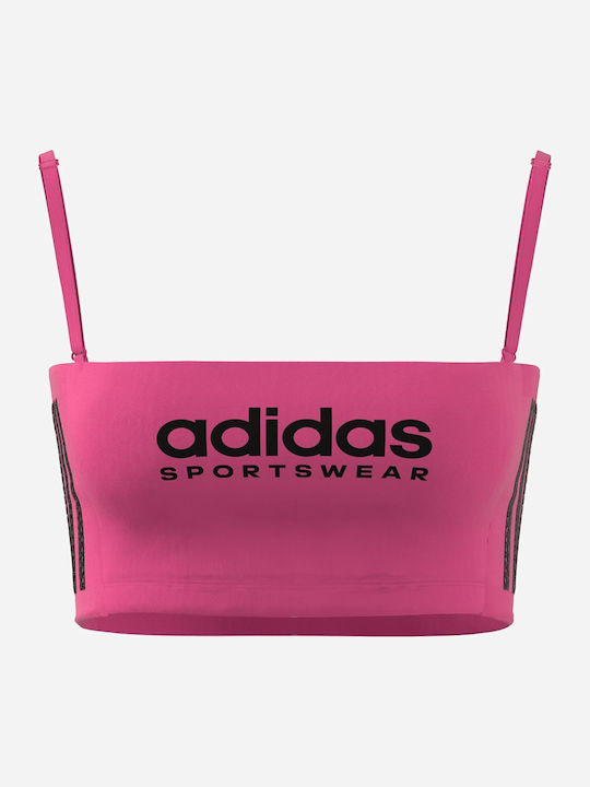 Adidas Sportswear Γυναικεία Μπλούζα Tiro Summer Tube With Detachable Straps