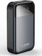 XO PR232GR Power Bank 10000mAh 22.5W με Θύρα USB-A και Θύρα USB-C Quick Charge 2.0 / Quick Charge 3.0 Μαύρο
