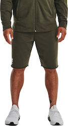 Under Armour Rival Terry Sportliche Herrenshorts Cypress Green Under Armour Rival Terry Sportliche Herrenshorts Cypress Green