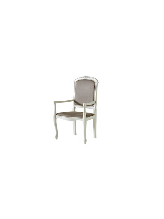 Dining Room Armchair White 58x50x94cm