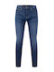 Men's Jeans Pants with Regular Tapered Fit Blue