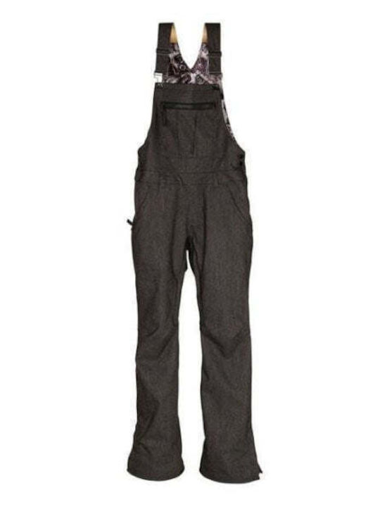 686 Women's Dungarees for Ski & Snowboard Black