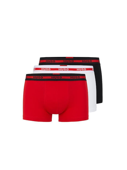 Hugo Herren-Boxershorts 3Packung Mehrfarbig