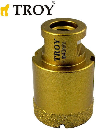 Troy Burghie diamantată cu diametru 40mm