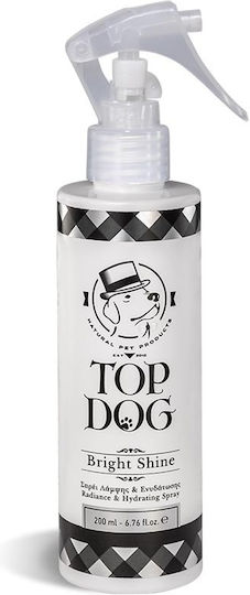 Top Dog Bright Shine Shine Spray Καλλυντικό Σκύλου 200ml