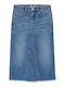 Kids' Denim Skirt Blue